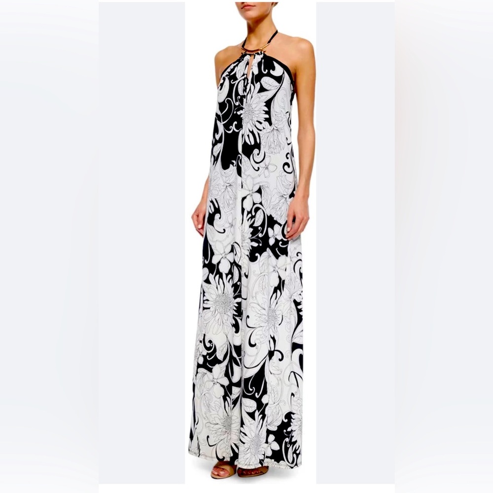 Trina Turk Nikka Halter Maxi Dress